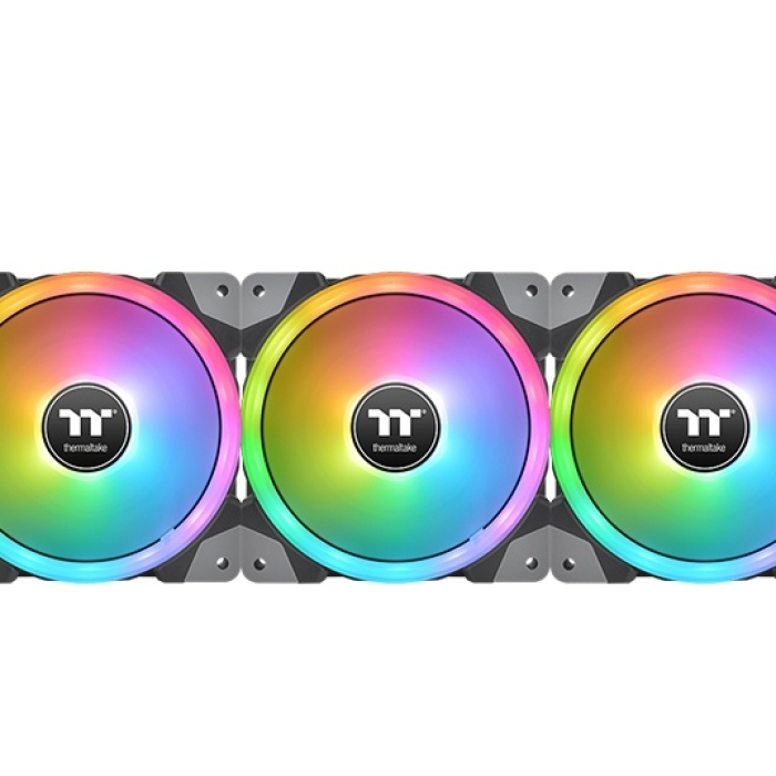 Thermaltake SWAFAN EX12 RGB PC Cooling Fan TT Premium Edition 3 Pack (тъмнейл - 3)