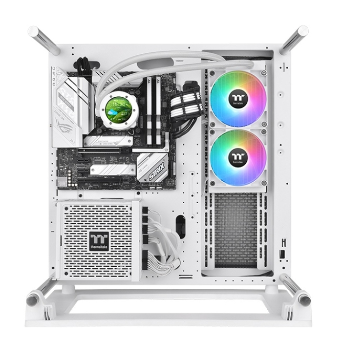 Thermaltake TH240 V2 Ultra ARGB Sync CPU Liquid Cooler Snow Edition (тъмнейл - 4)