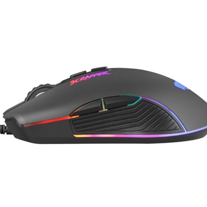 Fury Gaming Mouse Scrapper 6400DPI Optical With Software RGB Backlight (тъмнейл - 4)