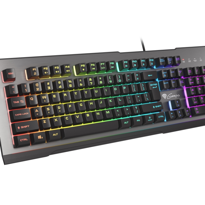 Genesis Gaming Keyboard Rhod 500 RGB Backlight US Layout (тъмнейл - 2)