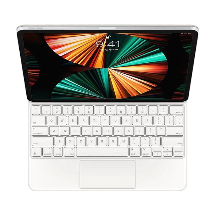 Apple Magic Keyboard for iPad Pro 12.9-inch (5/6th Generation) - Bulgarian - White на супер цена