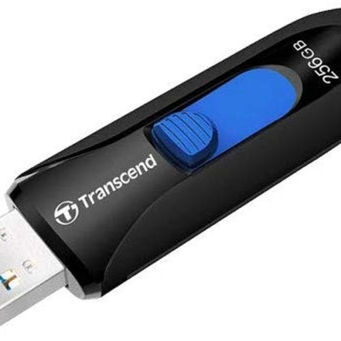 Transcend 256GB, USB3.1, Pen Drive, Capless, Black (тъмнейл - 3)