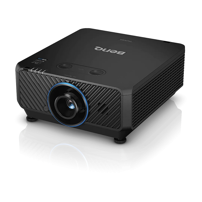 BenQ LU9245, Large Venue, BlueCore Laser Projector, DLP, Body only, 7 optional lenses, WUXGA 1920x1200, 7000 AL, Brightness 7000 AL, Super high contrast 3,000,000:1, H/V Lens shift, HDBaseT, LAN control, DVI-D, HDMI, 5BNC (тъмнейл - 1)