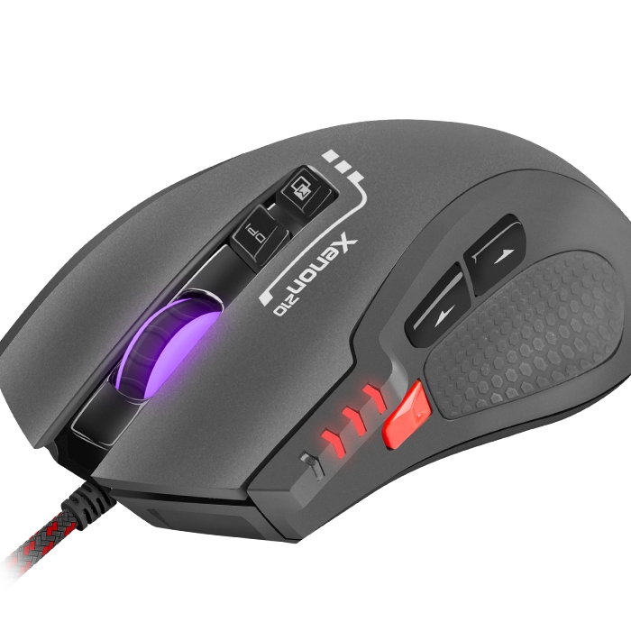 Genesis Gaming Mouse Xenon 210 Optical 3200Dpi With Software Rgb Illuminated Black (тъмнейл - 1)