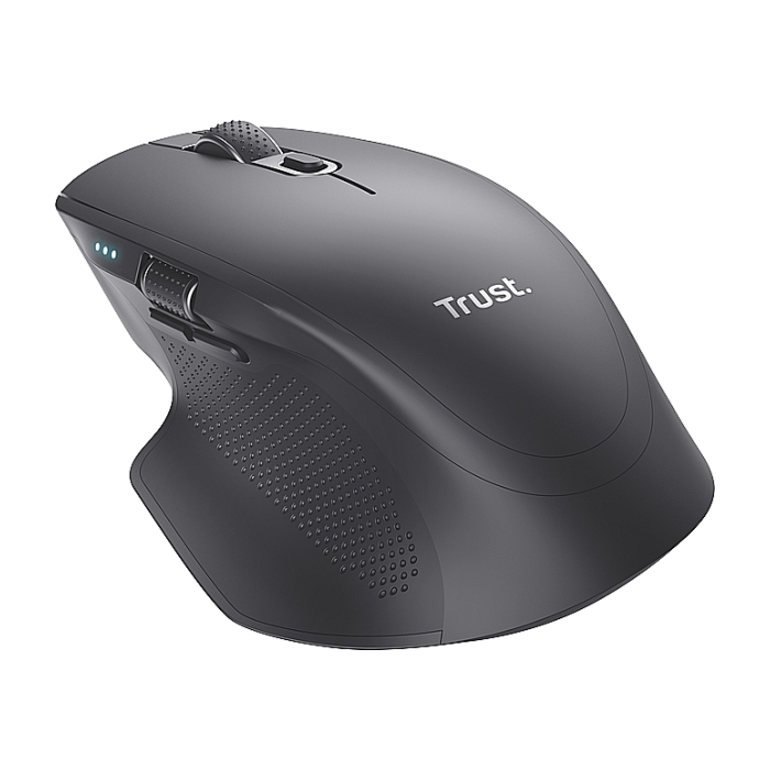 TRUST Ozaa+ Multi-Connect Wireless Mouse Black (тъмнейл - 1)