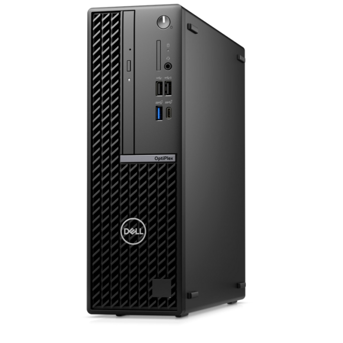 Dell OptiPlex 7010 SFF, Intel Corei5-13500 (6+8 Cores/24MB/2.5GHz to 4.8GHz), 16GB (1x16GB) DDR4, 512GB SSD PCIe M.2, Integrated Graphics, 180W, Keyboard&Mouse, Win 11 Pro, 3Y PS (тъмнейл - 2)