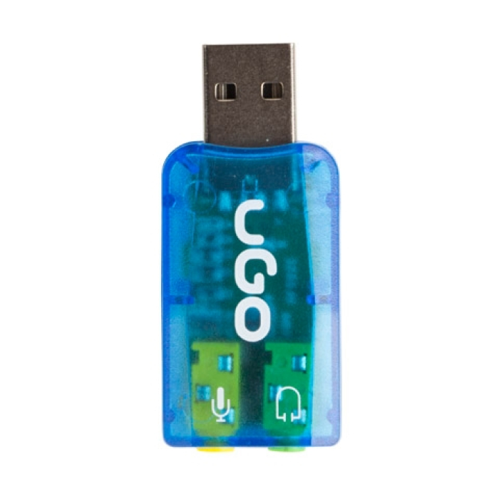 uGo Sound card UKD-1085 USB (тъмнейл - 2)