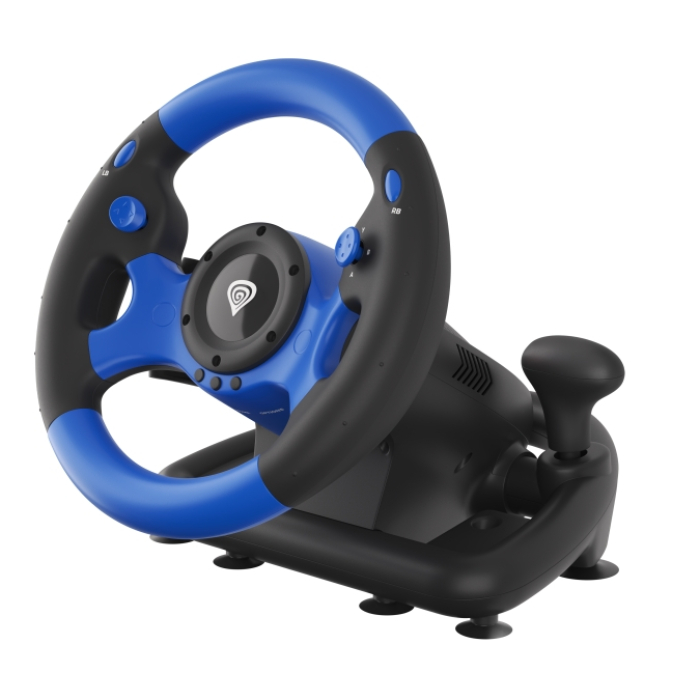 Genesis Driving Wheel Seaborg 350 For PC/Console (тъмнейл - 3)