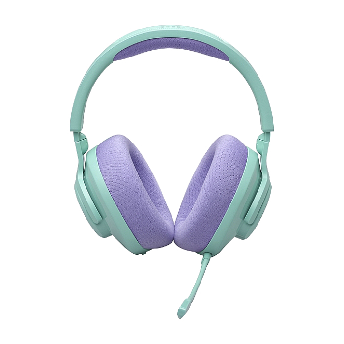 JBL QUANTUM 360 CYN Wireless over-ear gaming headset with surround sound and detachable mic (тъмнейл - 2)