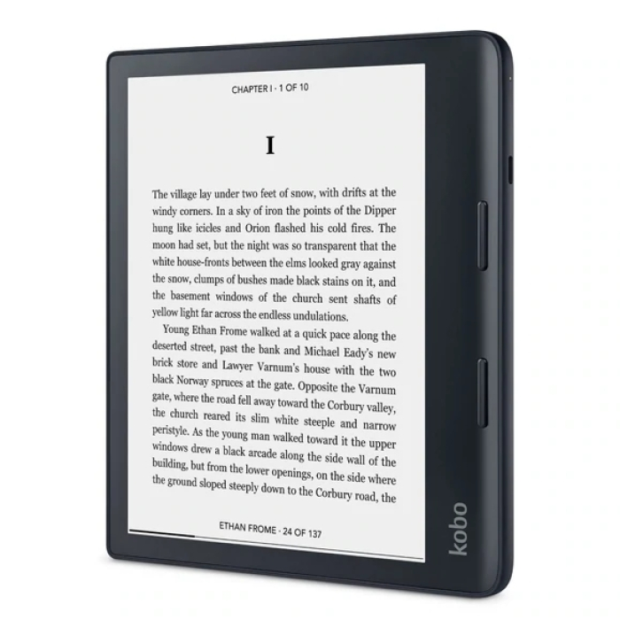 Kobo Sage e-Book Reader E Ink Flush Touchscreen 8 inch Black (тъмнейл - 1)