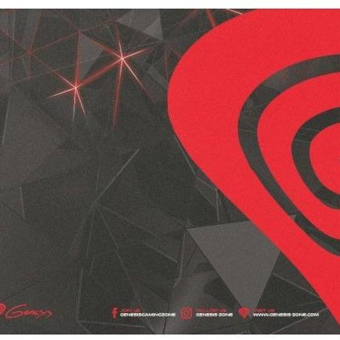 Genesis Mouse Pad Promo 2017 Black-Red 250X210mm