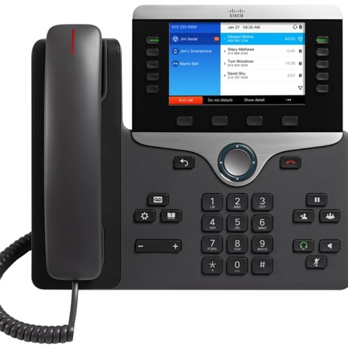 Cisco IP Phone 8851 with Multiplatform Phone firmware