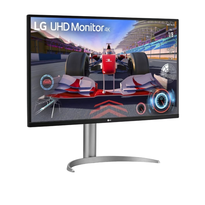 LG 32UQ750P-W, 31.5" UtraFine AG, VA, DCI-P3 90% , 4ms, 400 cd/m2, 2500:1, 3840x2160, 144Hz, HDR 10, USB Type-C, HDMI, DisplayPort, FreeSync Premium, VRR, Dynamic Action Sync, Speaker, Headphone out, Tilt, Height Adjustable, Clockwise (тъмнейл - 2)