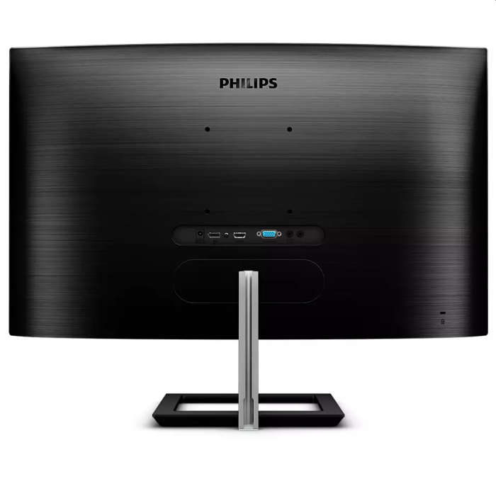 Philips 272E1CA 27" Curved 1500R WLED VA 1920x1080@75Hz, 4ms, 250cd/m2, 3000:1, Mega Infinity DCR, Low Blue Light, Tilt, D-SUB, HDMI, DP, Speakers, Black (тъмнейл - 3)