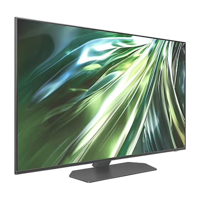 Samsung 43" 43QN90D AI 4K QLED, SMART, Wi-Fi, Bluetooth 5.2, 3xHDMI, 2xUSB, Silver (тъмнейл - 2)