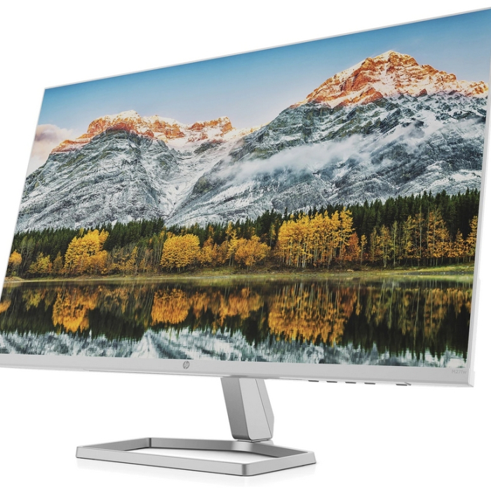 HP M27fw FHD 27" Monitor, White, 2Y Warranty