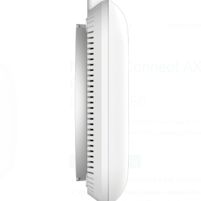 D-Link AX3600 Wi-Fi 6 Dual-Band PoE Access Point (тъмнейл - 3)