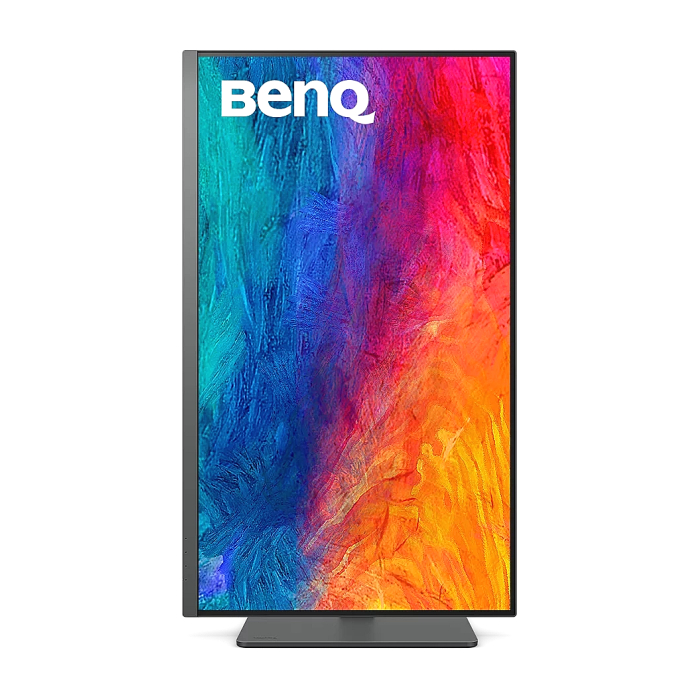 BenQ PD3205U 32" IPS 4ms 3840x2160 4K, DesignVue Designer Mon,Flicker-free,LBL,1000:1,20M:1 DCR,10 Bit,250cd/m2,USB C(PowerDelivery 90W),HDMI,DP,miniDP,USB Hub, KVM,Card R/W,2x2.5W,HAdj.,Swivel,Pivot,Tilt,Gray + Fury Gaming Chair Avenger M+ Black-Whi (тъмнейл - 4)