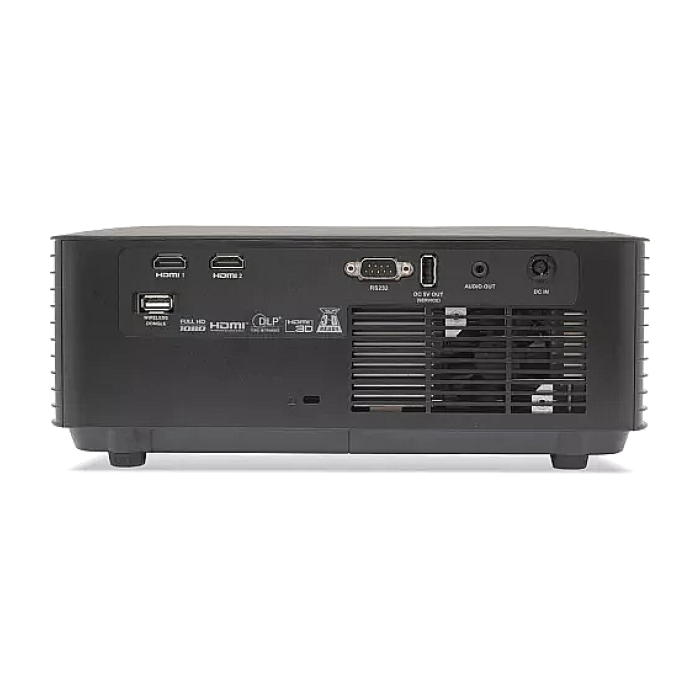 Acer Projector Vero PL2520i, Laser, 1080p(1920x1080), 4000 ANSI Lm, 2000000:1, HDMI/MHL, 1.3 Optical zoom, PC Audio (Stereo mini jack) x 1, DC out(5V/1A USB Type A), USB 2.0 (Type A) x1, for WirelessProjection-Kit (UWA5) included, 15W Speaker, Bag, Black (тъмнейл - 4)