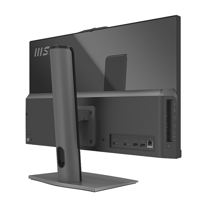 MSI Modern AM242 11M-860EU, AiO, i5-1135G7 2.4GHz, 23.8" IPS (1920x1080 FHD) AG, Built-in Webcam, RAM 8GB (up to 64GB), 512GB SSD M.2 PCIE, 1x 2.5” Storage Rapid Upgrade Design, WiFi, BT 5.1, Windows 11 Home, Heigh adj. 130 mm, 6.16 kg, VESA Mountabl (тъмнейл - 3)