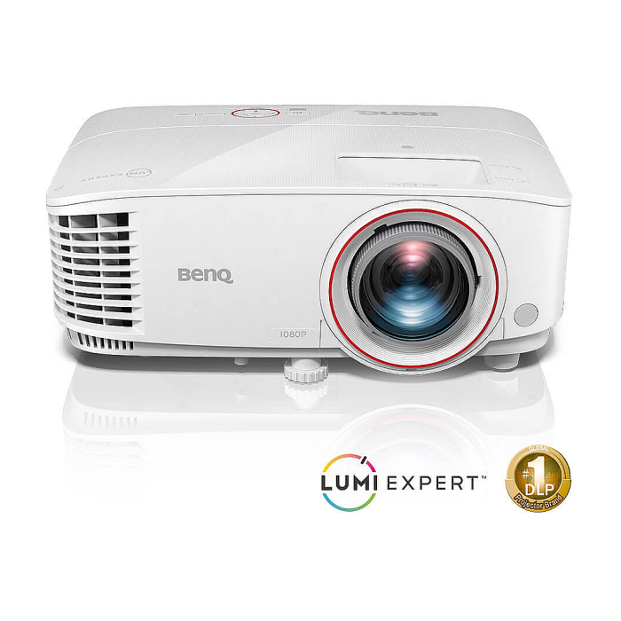 BenQ TH671ST Short Throw, DLP, 1080p, 3000 ANSI Lumens, 10 000:1, VGA, HDMI, USB, Speaker, 3D Ready (тъмнейл - 3)