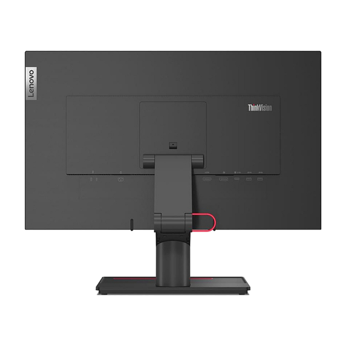 Lenovo ThinkVision T24t-20 23.8" Multi-touch, IPS, 1920x1080, AG, 16:9, 60Hz, 1000:1, 4ms, HDMI, DP, USB-C, Tilt, Height Adjust Stand, 3Y (тъмнейл - 2)