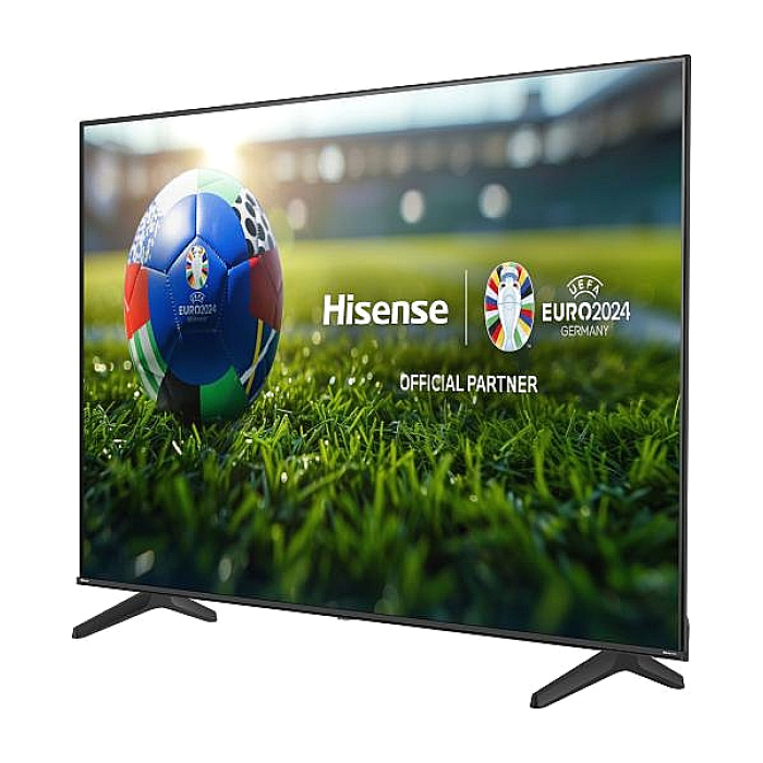 Hisense 43" A6N, 4K Ultra HD 3840x2160, DLED, DFA, Precision Colour, HDR 10+, HLG, Dolby Vision, DTS Virtual X, Smart TV, WiFi, BT, AnyView Cast, Gaming Mode, 1xHDMI2 eArc, 2xHDMI, 2xUSB, LAN, CI+, DVB-T2/C/S2, Black (тъмнейл - 1)