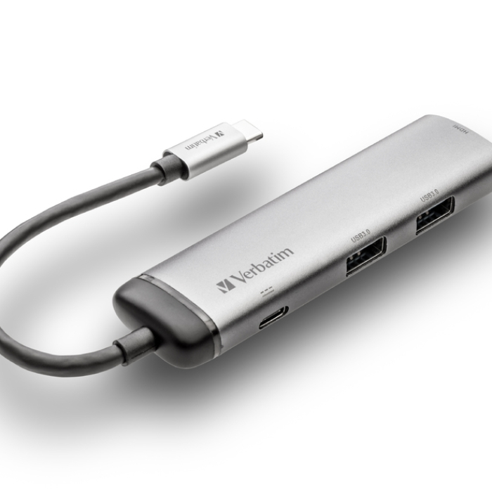 Verbatim USB-C Multiport Hub USB 3.1 Gen1/USB 3.0/HDMI (тъмнейл - 1)