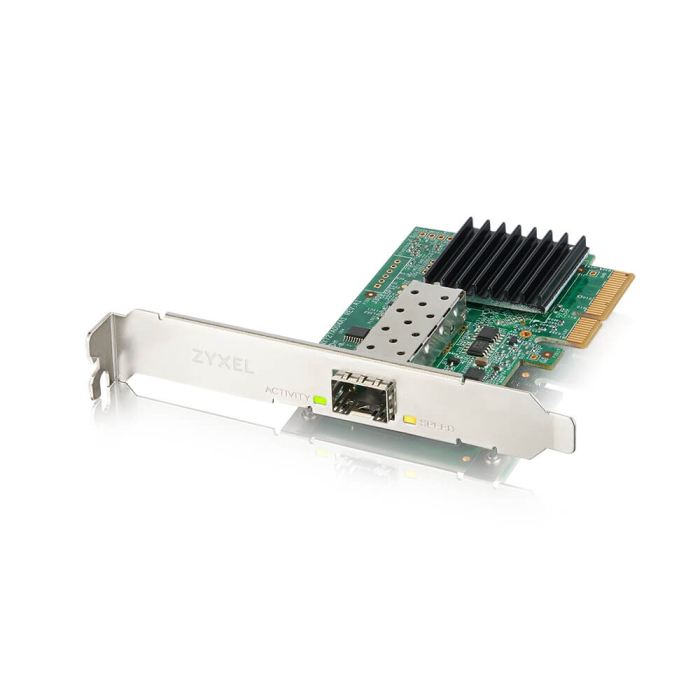 ZyXEL XGN100C 10G Network Adapter PCIe Card with Single SFP+ Port (тъмнейл - 1)