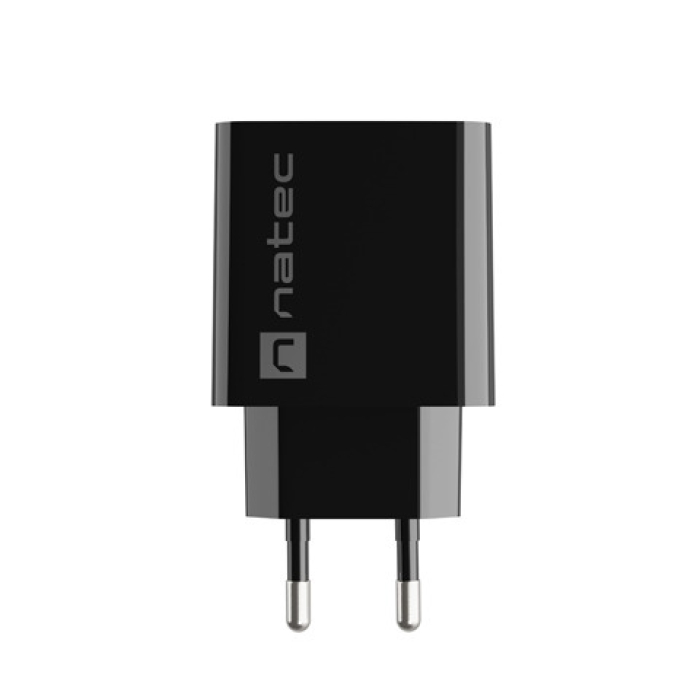 Natec USB Charger Ribera 1X USB-C 20W, Black (тъмнейл - 2)