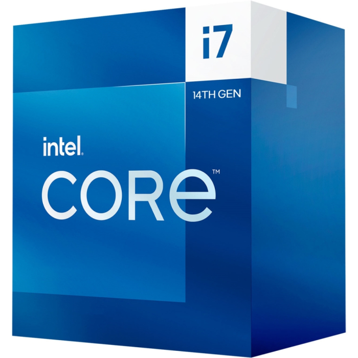 Intel Core i7-14700F 20C/28T (eC 1.5GHz / pC 2.1GHz / 5.4GHz Boost, 33MB, 65W, LGA1700) на супер цена