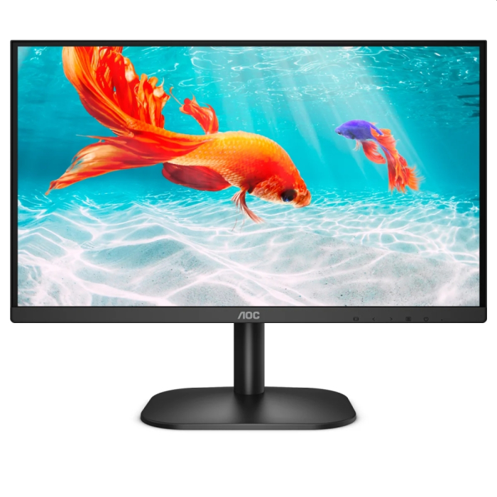 AOC 22B2AM, 21.5" VA WLED, 1920x1080@75Hz, 4ms GtG, 250cd/m2, 3000:1, DCR 20M:1, FlickerFree, Low Blue Light, 2Wx2, Tilt, D-SUB, HDMI на супер цена