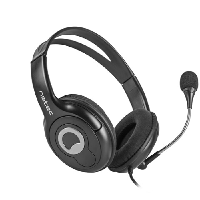 Natec Headset Bear 2 With Microphone Black (тъмнейл - 2)