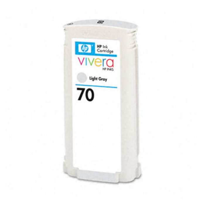 HP 70 130-ml Light Gray Ink Cartridge (тъмнейл - 1)