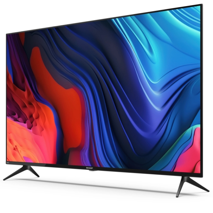 Sharp 50FL1EA, 50" LED Android TV, 4K Ultra HD 3840x2160 Frameless, 1 000 000:1, DVB-T/T2/C/S/S2, Active Motion 600, 2x10W (6 ohm), HDR10, Dolby Digital, Dolby Vision, DTS:X, Google Assistant, Chromecast Built-in, 2xHDMI 2.1, SD card reader, 3.5mm H (тъмнейл - 3)