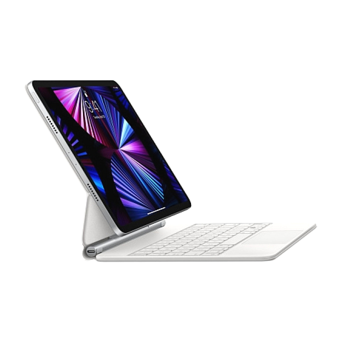 Apple Magic Keyboard for iPad Pro 11-inch (3rd gen.) and iPad Air (5th gen.) - Bulgarian - White (тъмнейл - 3)