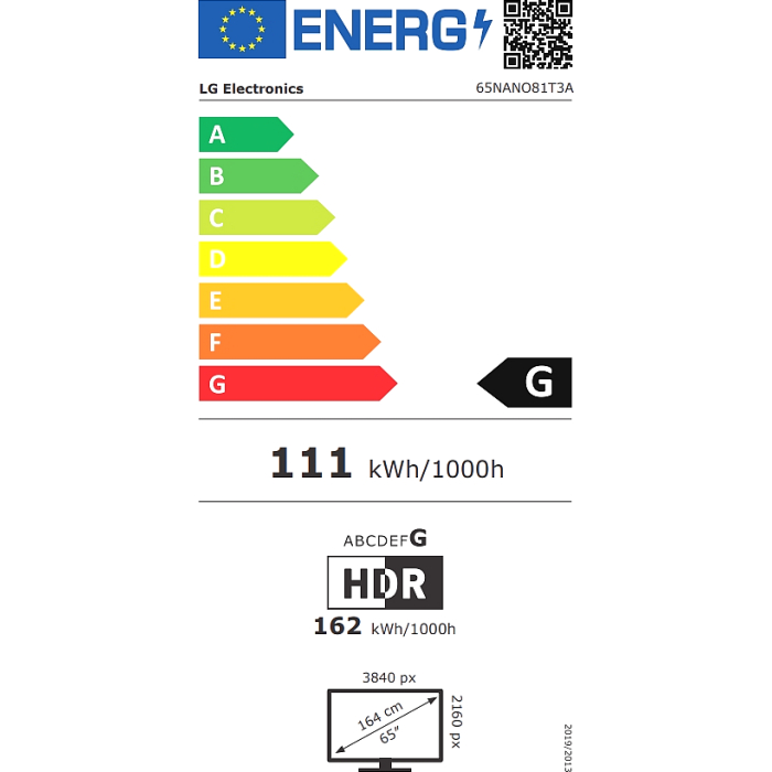 LG 65NANO81T3A, 65" 4K HDR Smart Nano Cell TV, 3840x2160, DVB-T2/C/S2, AI Alpha 5 Gen7, HDR 10 PRO, webOS 24, ThinQ AI, WiFi, Clear Voice, AI Upscaling, Bluetooth, Hdmi, CI, LAN, AirPlay2, SPDIF, 2 Pole stand, Silver (тъмнейл - 4)