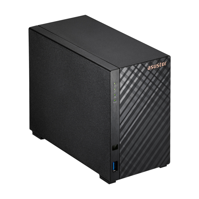 Asustor AS1102T, 2 bay NAS, Realtek RTD1296, Quad-Core, 1.4GHz, 1GB DDR4 (not expandable), 2.5GbE x1, USB3.2 Gen1 x2, WOW (Wake on WAN), System Sleep Mode на супер цена