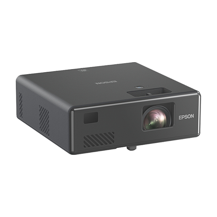 Epson EF-11, Portable Laser, Full HD (1920 x 1080), 16:9 , 1000 ANSI lumens, 2500000:1, 1xHDMI, Bluetooth, Miracast, 1x2 W, 30-150", 1.2 kg, Black (тъмнейл - 1)