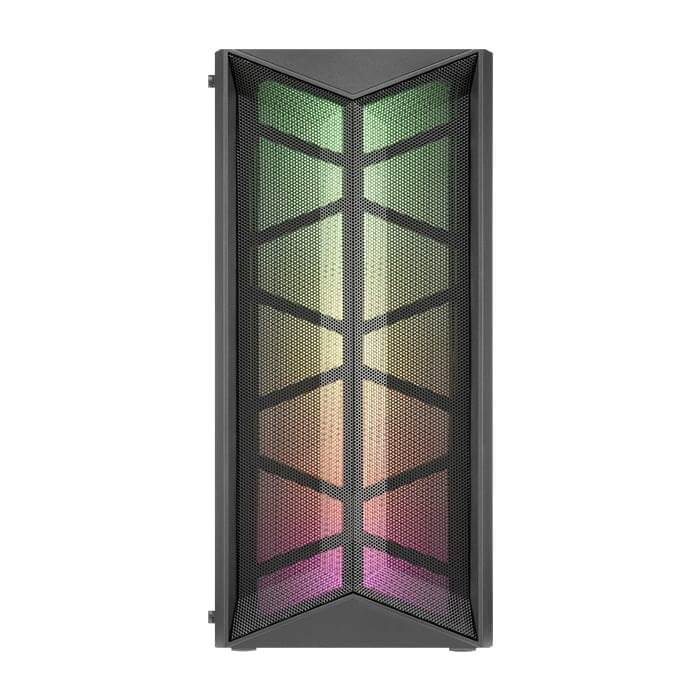 Компютърна кутия FSP Estillo CMT211 RGB, черна - ESTILLOCMT211 ID 77235 на супер цена