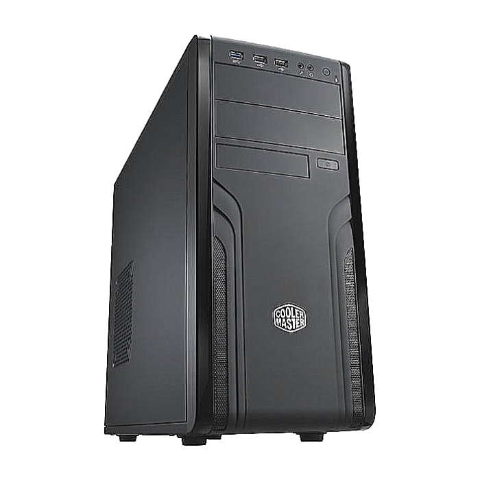 Кутия COOLER MASTER CM FORCE 500 FOR-500-KKN1, ATX - Черна на супер цена