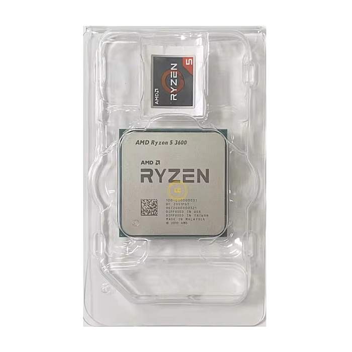 AMD Ryzen 5 3600 6-Core 3.6GHz AM4 Tray (тъмнейл - 2)