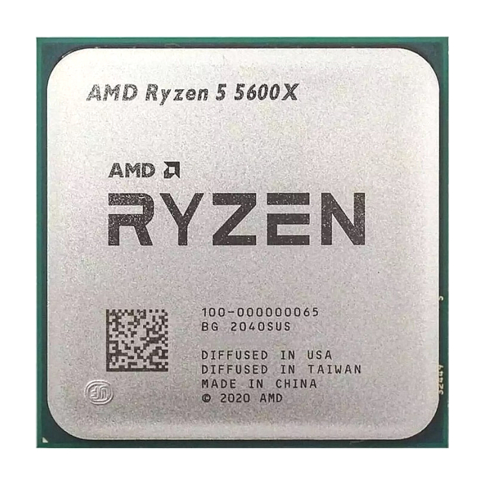 AMD Ryzen 5 5600X 6C/12T (3.7GHz / 4.6GHz Boost, 35MB, 65W, AM4) на супер цена