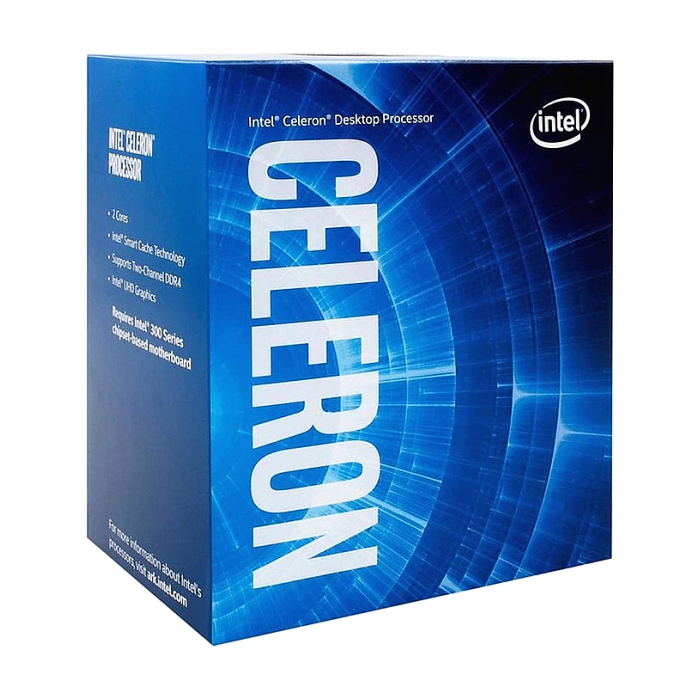 Intel® Celeron® G5920, поглед кутия отстрани