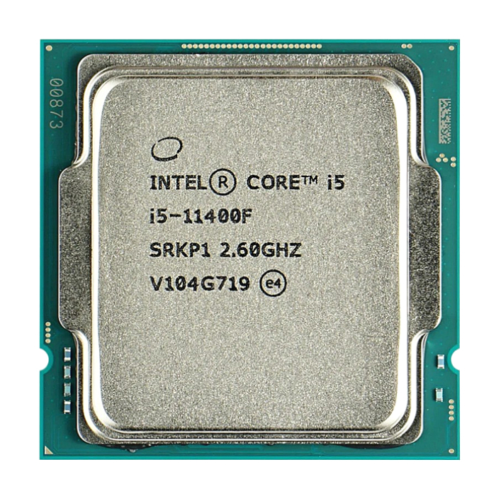 Процесор Intel® Core™ i5-11400F, поглед топ