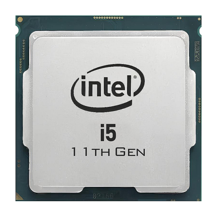 qПроцесор Intel® Core™ i5-11400F, поглед отгоре