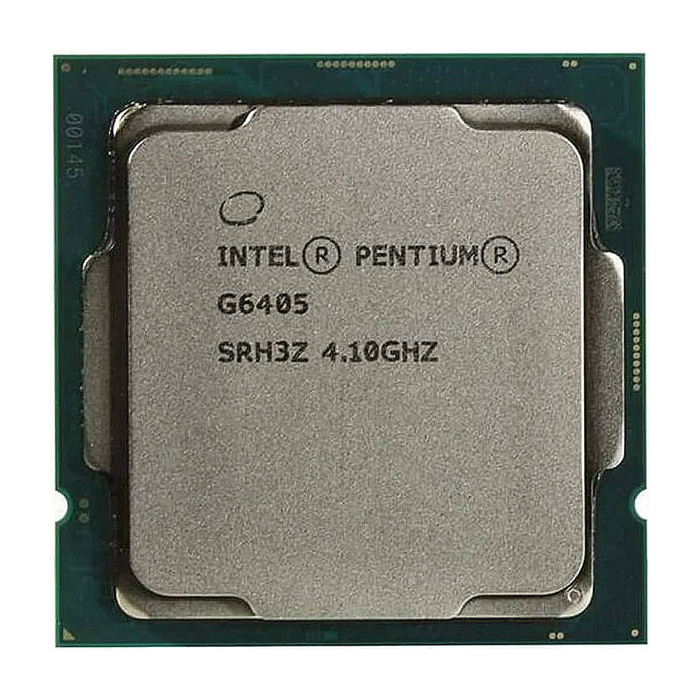 Процесор Intel® Pentium® Gold G6405, поглед отгоре