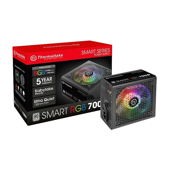 Захранващ блок Thermaltake Smart RGB 700W (тъмнейл - 1)