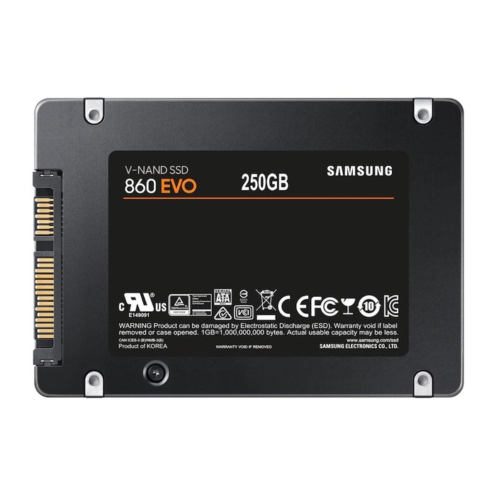 Samsung 860 EVO SATA 2.5" SSD 250GB (тъмнейл - 3)