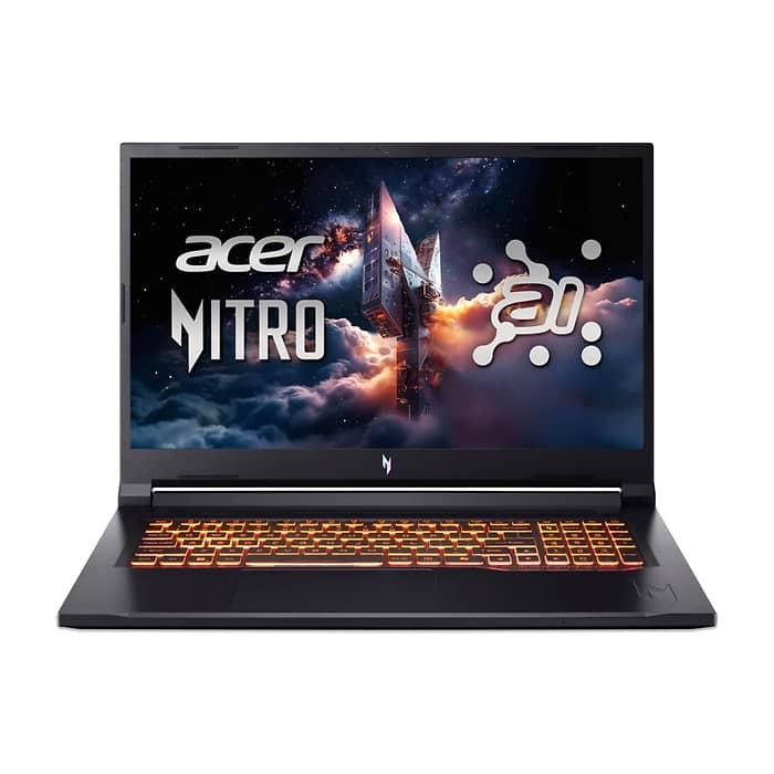 Acer Nitro V17, NG-ANV17-41-R14D, AMD Ryzen R7 260 ( up to 5.1GHz, 16MB), 17.3" FHD(1920x1080)IPS 144Hz, 1*16GB DDR5 (1 slot free), 1024GB PCIe NVMe SSD, NVIDIA GeForce RTX 4050 6GB GDDR6, Wi-Fi AX, BT, Win 11 Home, Black на супер цена